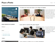 Tablet Screenshot of picaroponto.com